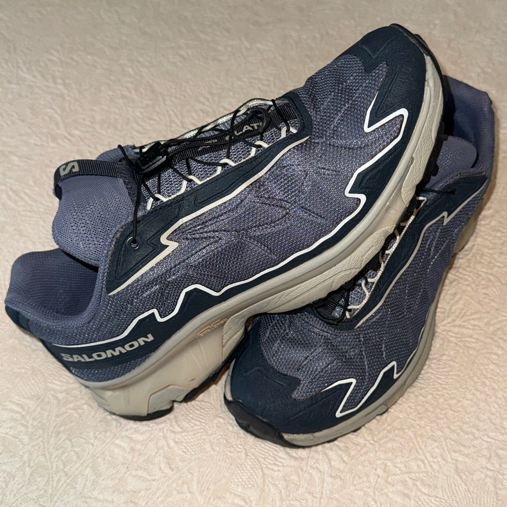 Salomon XT-Slate Advanced Sneakers - Grisaille/Carbon/Ghost Gray - 10.5 M - Picture 2 of 7